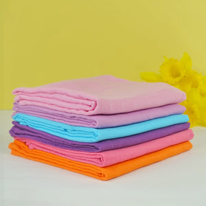 Muslin Squares Brights Six Pack