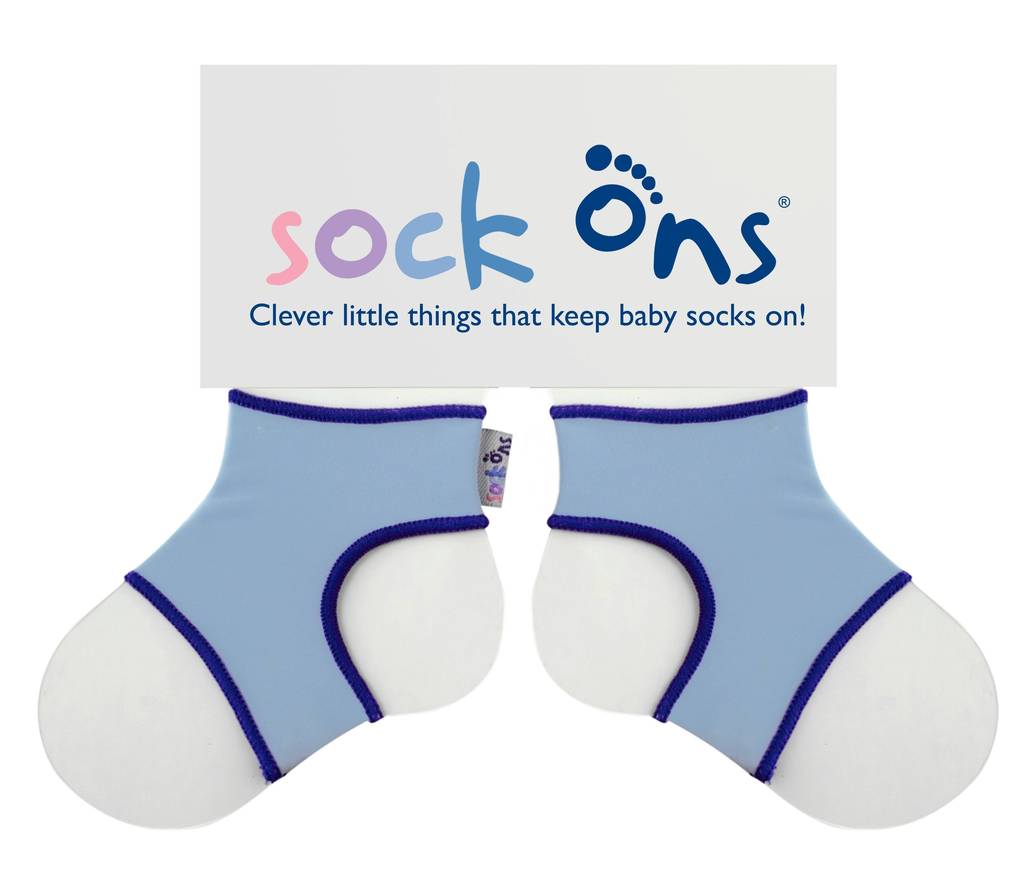 Sock Ons - 0-6 Months - Buy Two & Save - BLUES & UNISEX
