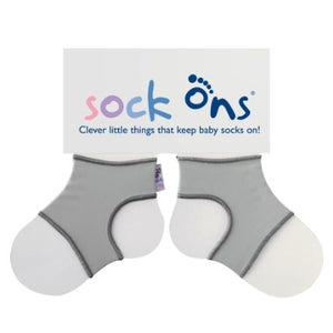 Sock Ons - 3 Pack - 12-18 Months - Choice of Six Colours