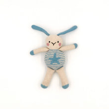 Bunny Toy - Blue with Star Motif